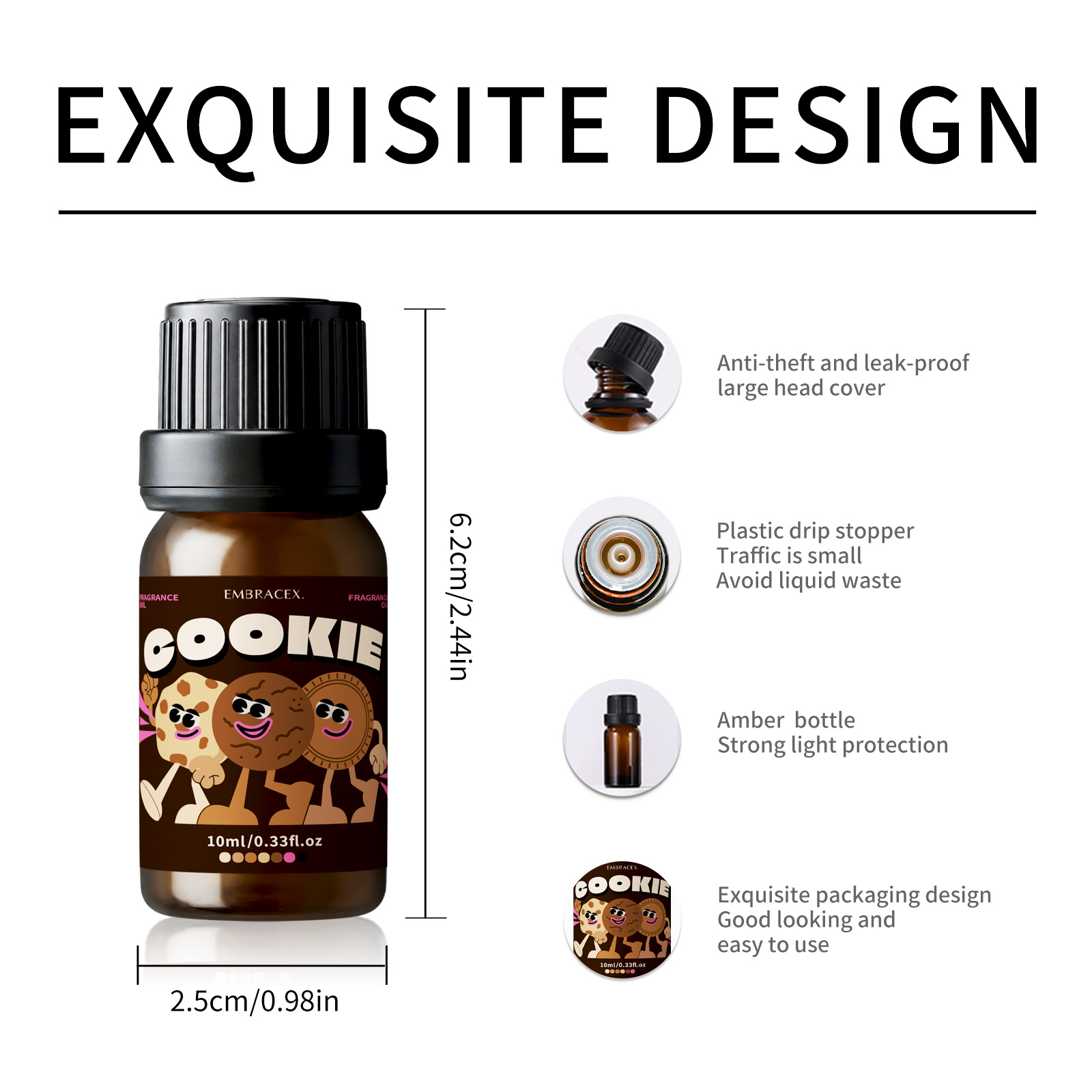 10ml Cookie Fragrance Oils For - Home Fragrance Gift recension och pris
