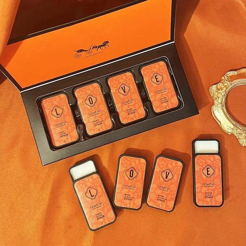 Solid Perfume Set 4 Piece Flor - Home Fragrance Gift recension och pris